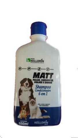 Imagem de Shampoo Antipulgas Carrapatos Piolho Sarna Matt Cães Gatos
