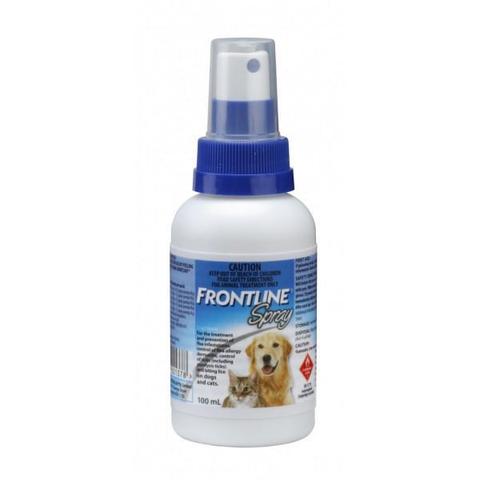 Imagem de Frontline Spray para Cães e Gatos de 100 ml - Antipulgas e Carrapatos