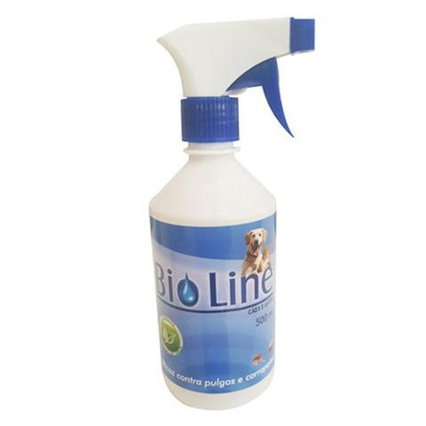 Imagem de Antipulgas e Carrapatos Bio Line Spray para Cães e Gatos - Farma Line (500 ml)