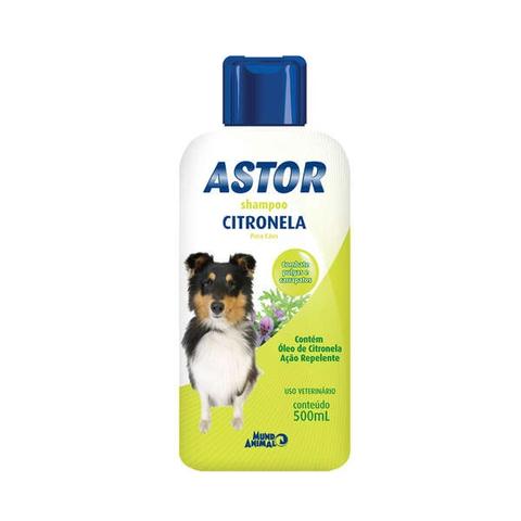 Imagem de Astor shampoo contra pulgas e carrapatos cães e gatos 500 ml