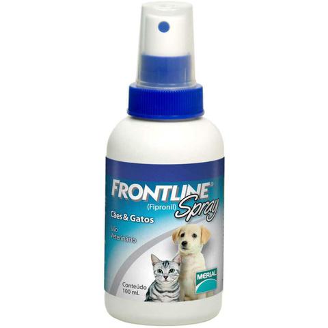 Imagem de Antipulgas e Carrapatos Frontline Spray para Cães e Gatos - 100ml - 100ml