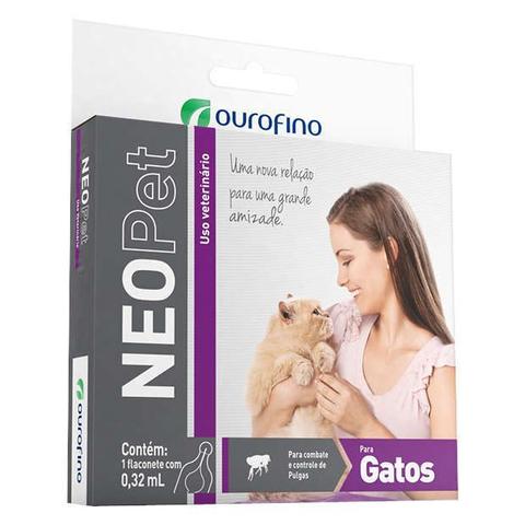 Imagem de Antipulgas Carrapatos Neopet Ourofino Para Gatos De 1 A 8kg