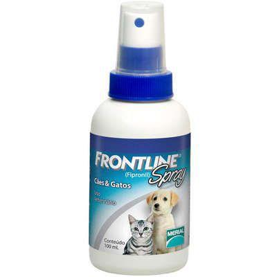 Imagem de Frontline Spray Antipulgas E Carrapatos Cães e Gatos 100ML