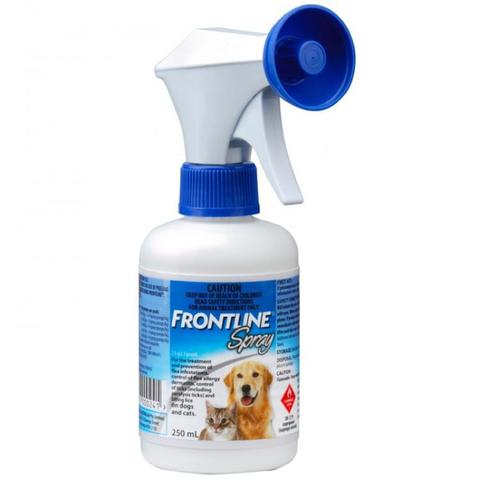 Imagem de Frontline Spray para Cães e Gatos de 250ml - Antipulgas e Carrapatos