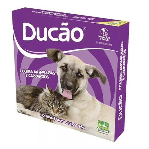 Imagem de Coleira Antipulgas e Carrapatos Ducão para Cães e Gatos 55cm