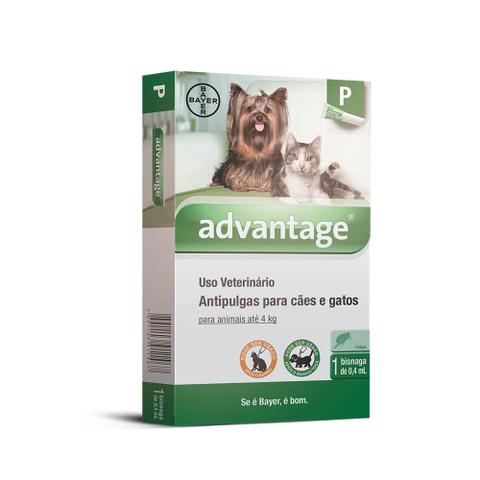 Imagem de Antipulgas e Carrapatos Advantage Cão e Gato - até 4KG