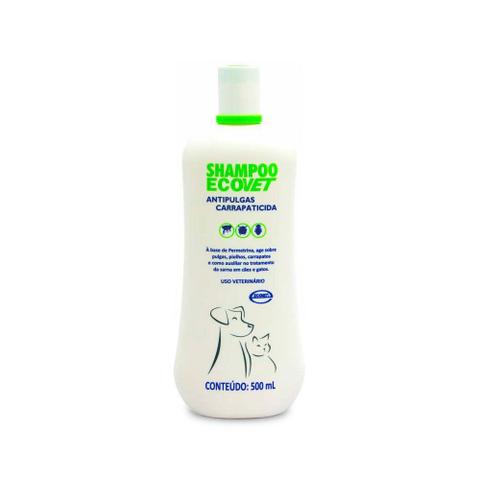 Imagem de Shampoo Antipulgas E Carrapatos Cães E Gatos Ecovet 500g