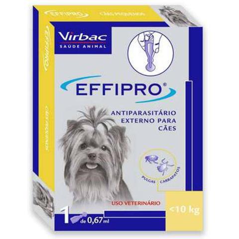 Imagem de Antipulgas e Carrapatos Virbac Effipro 1,34 mL Cães de 10 até 20 Kg
