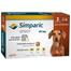 Imagem de Antipulgas, Carrapatos e Sarnas Simparic 20 mg (Sarolaner) para Cães de 5,1 a 10 kg - Zoetis (3 comprimidos)